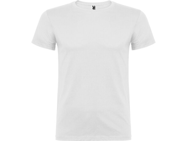 Camiseta BEAGLE Roly unisex 155 gr blanco