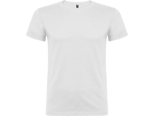 Camisetas impresas para adultos Roly Beagle 155g blanco