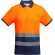 Polo ATRIO Roly de alta visibilidad marino/naranja fluor