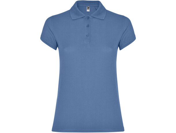 Polo STAR WOMAN Roly azul riviera