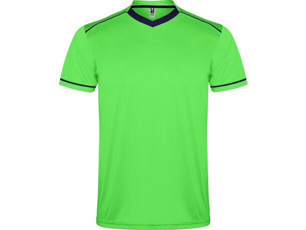 Conjunto deportivo UNITED Roly verde fluor/marino