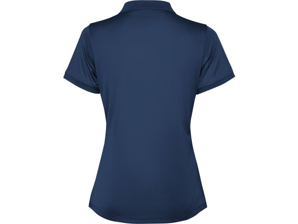 Polo Tormo Woman Roly de poliéster reciclado certificado GRS Marino detalle 30
