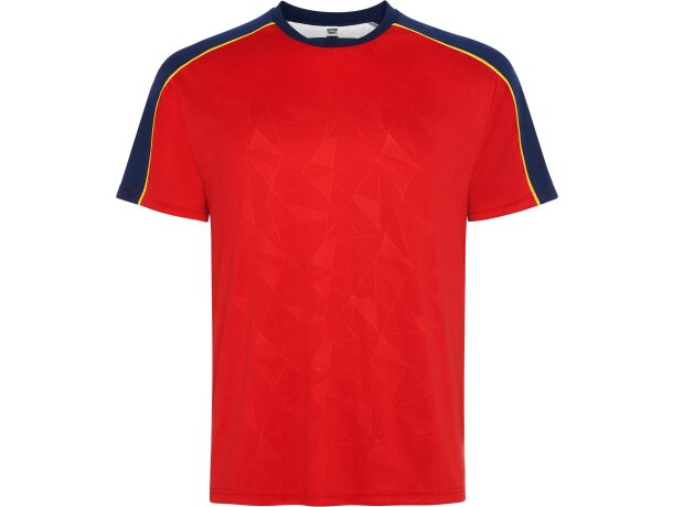 Conjunto deportivo Titan Roly con tejido mesh transpirable Rojo/marino/amarillo detalle 29