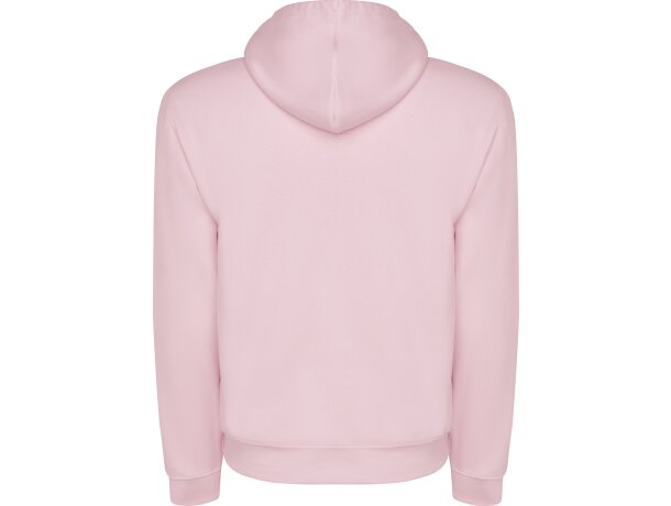 Sudadera con CAPUCHA Roly y dos bolsillos grandes rosa claro