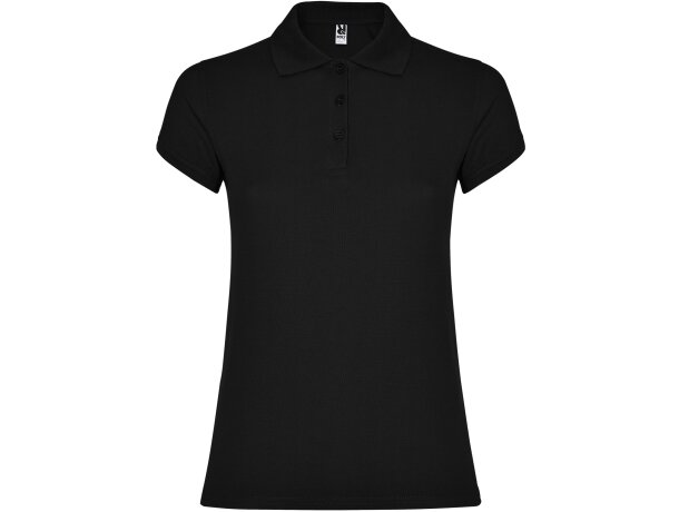 Polo STAR WOMAN Roly negro