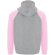 Sudadera BADET Roly gris vigore/rosa claro