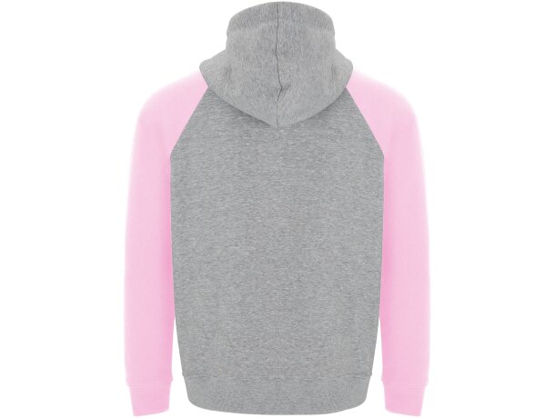 Sudadera BADET Roly gris vigore/rosa claro