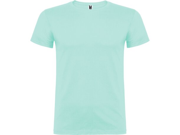 Camisetas impresas para adultos Roly Beagle 155g verde menta