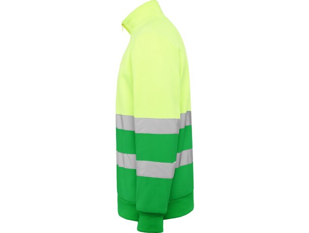 Sudadera SPICA Roly de alta visibilidad verde jardín/amarillo flúor