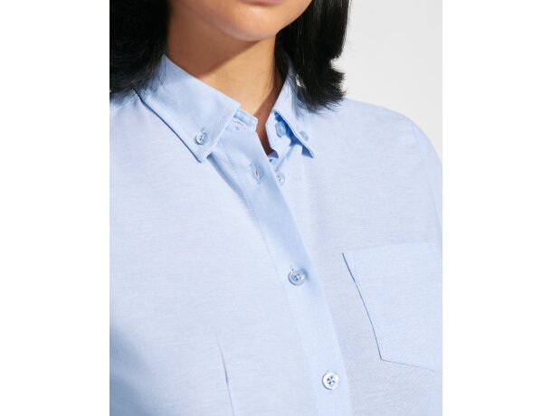 Camisa OXFORD WOMAN Roly blanco