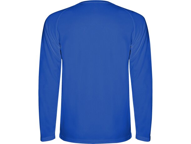 Camiseta técnica Roly MONTECARLO L/S royal