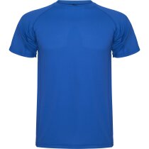 Camiseta técnica manga corta unisex 135 gr azul personalizado