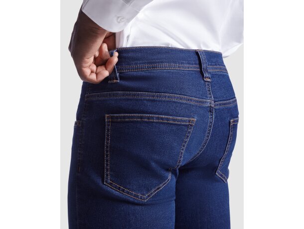 Pantalón vaquero Brock hombre uso laboral corte regular Vaquero detalle 2