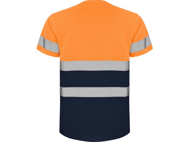 Camiseta DELTA Roly de alta visibilidad marino/naranja fluor