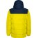 Parka acolchada Tallin Roly repelente al agua con capucha Amarillo/marino detalle 5