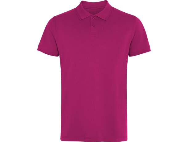 Polo Roly WOS manga corta tejido piqué stretch unisex Roseton detalle 69