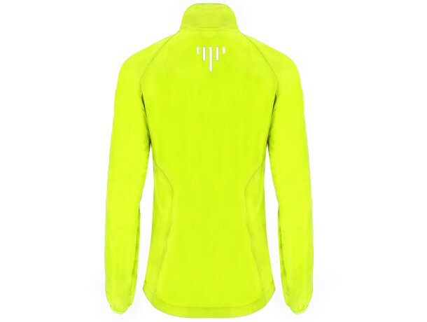 Cortavientos GLASGOW WOMAN Roly amarillo fluor