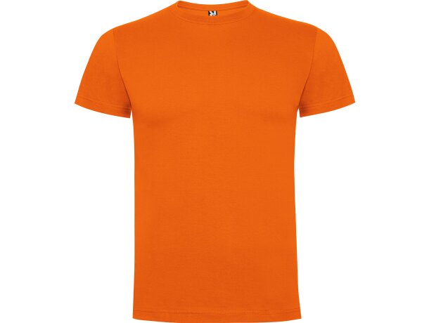 Camiseta DOGO PREMIUM 165 gr de Roly naranja