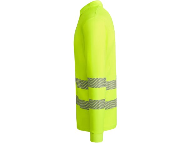 Polo Roly ATRIO LS alta visibilidad amarillo fluor