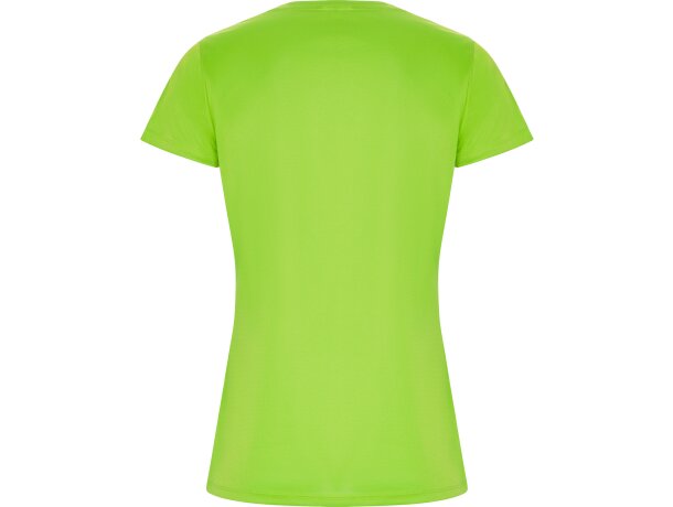 Camiseta IMOLA WOMAN Roly verde fluor