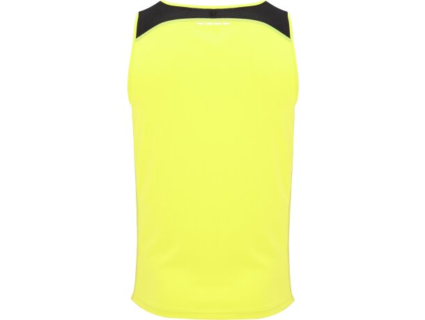 Camiseta MISANO Roly amarillo fluor/negro