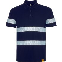 Polo Foran Roly alta visibilidad con bandas