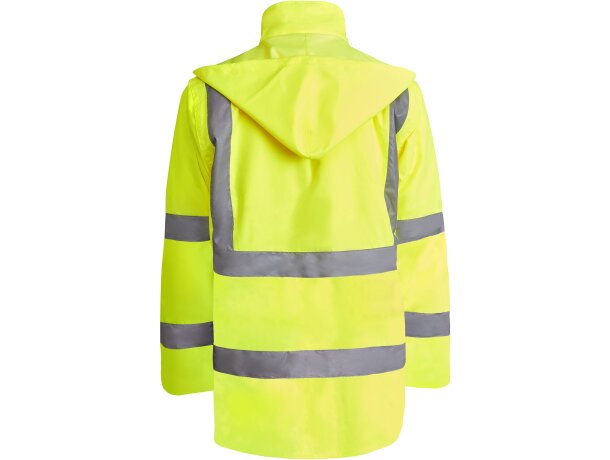 Parka MERAK Roly de alta visibilidad amarillo fluor