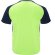 Camiseta BUGATTI Roly verde fluor/marino