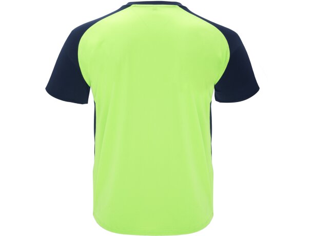 Camiseta BUGATTI Roly verde fluor/marino