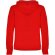 Sudadera URBAN WOMAN Roly con capucha rojo