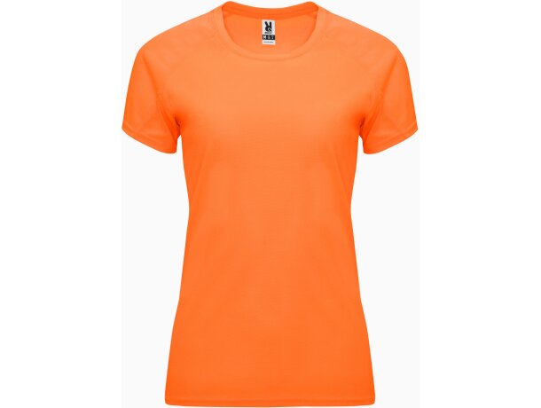 Camiseta BAHRAIN WOMAN Roly naranja fluor