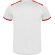 Conjunto deportivo RACING Roly blanco/rojo