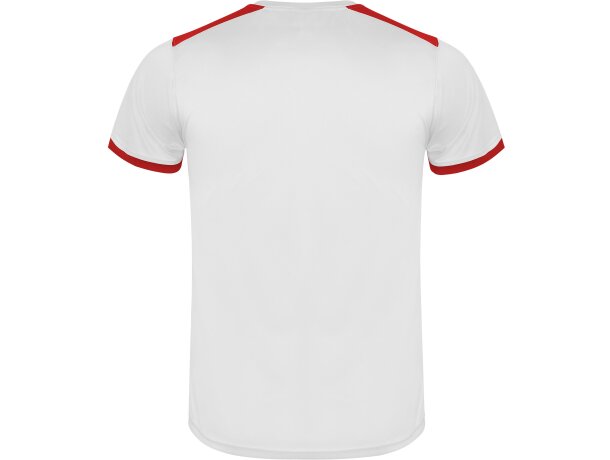 Conjunto deportivo RACING Roly blanco/rojo