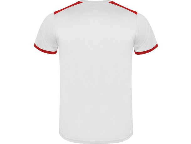 Conjunto deportivo RACING Roly blanco/rojo