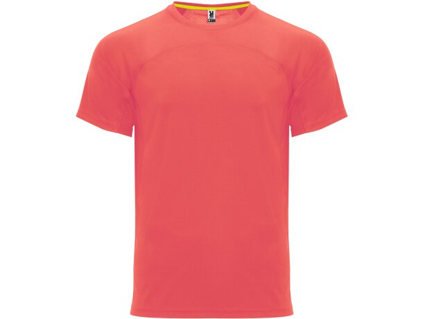 Camiseta MONACO Roly coral fluor