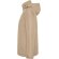 Parka mujer America Woman Roly con capucha extraíble reciclada Arena oscuro detalle 17
