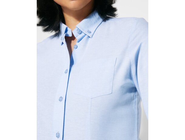 Camisa OXFORD WOMAN Roly blanco