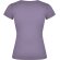 Camiseta de mujer VICTORIA con cuello V Roly lavanda