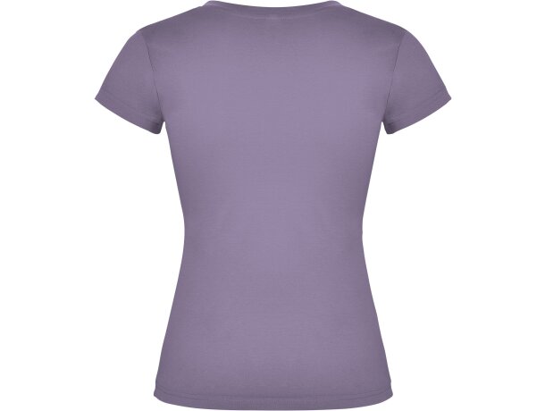 Camiseta de mujer VICTORIA con cuello V Roly lavanda