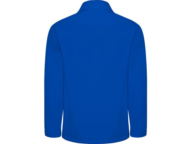 Softshell Nebraska Compuesto De 2 Capas Azul Royal detalle 11