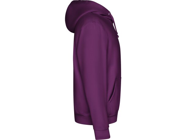 Sudadera con CAPUCHA Roly y dos bolsillos grandes purpura