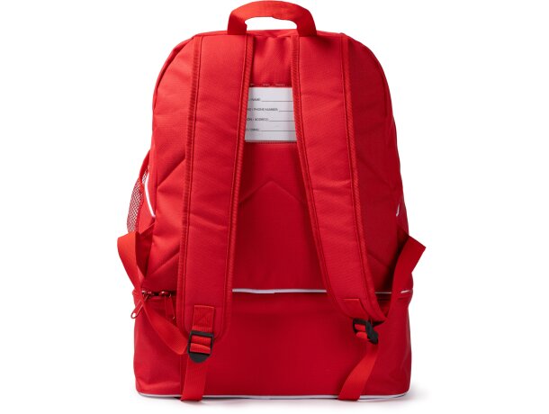 Mochila Grajo Roly 35L con bolsillo zapatero extraíble Rojo detalle 18