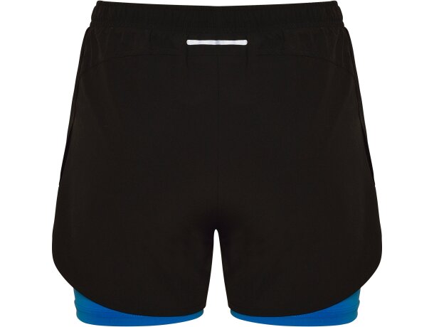 Pantalon corto LANUS Roly negro/royal