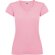 Camisetas personalizadas baratas  Roly Victoria de algodón 155 g rosa claro