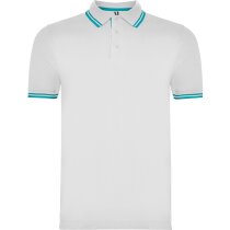 POLO Roly MONTREAL Roly MONTREAL T/S BLANCO/TURQUESA