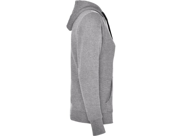 Sudadera URBAN WOMAN Roly con capucha gris vigore/negro