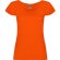 Camiseta Roly Guadalupe publicitaria algodón ajustada mujer detalle 2