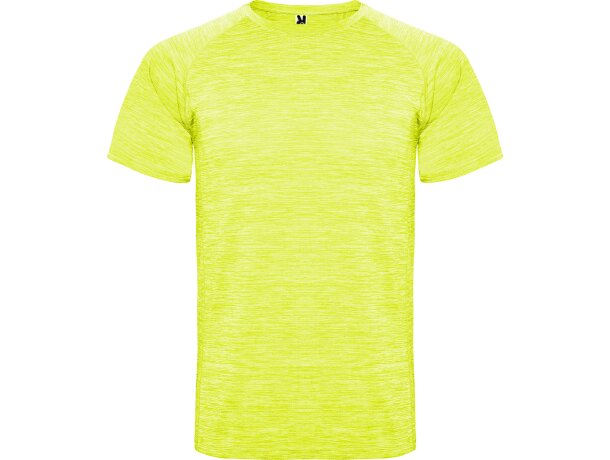 Camiseta AUSTIN Roly amarillo fluor vigore