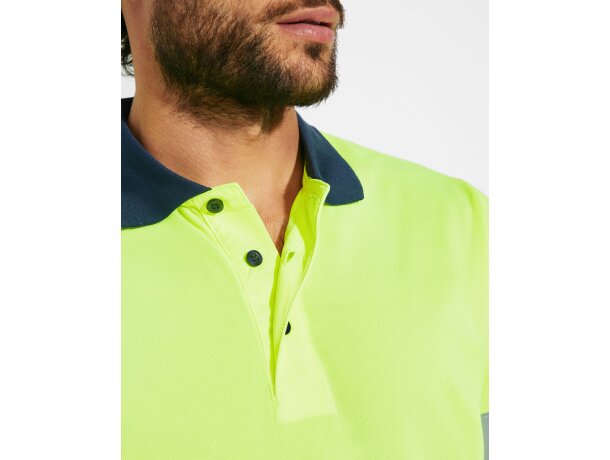 Polo POLARIS Roly de alta visibilidad amarillo fluor