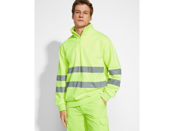 Sudadera SPICA Roly de alta visibilidad amarillo fluor